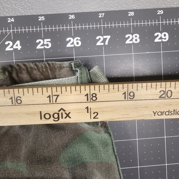 Vintage Cabelas Cargo Pants 36x30 80s M81 Woodland Camouflage USA Distressed - Picture 15 of 16